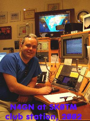 [Picture of me at 
the SK0TM club station in Stockholm, Sweden]